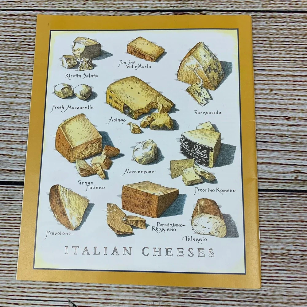 Cook's Illustrated Magazine‎ Italian Cheeses Recipes Cookbook [1996] Vintage